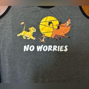 3X - Disney “No Worries” Lion King Tank